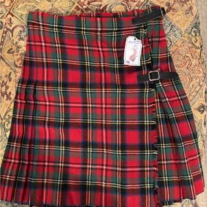 Harrods Red and Green Tartan